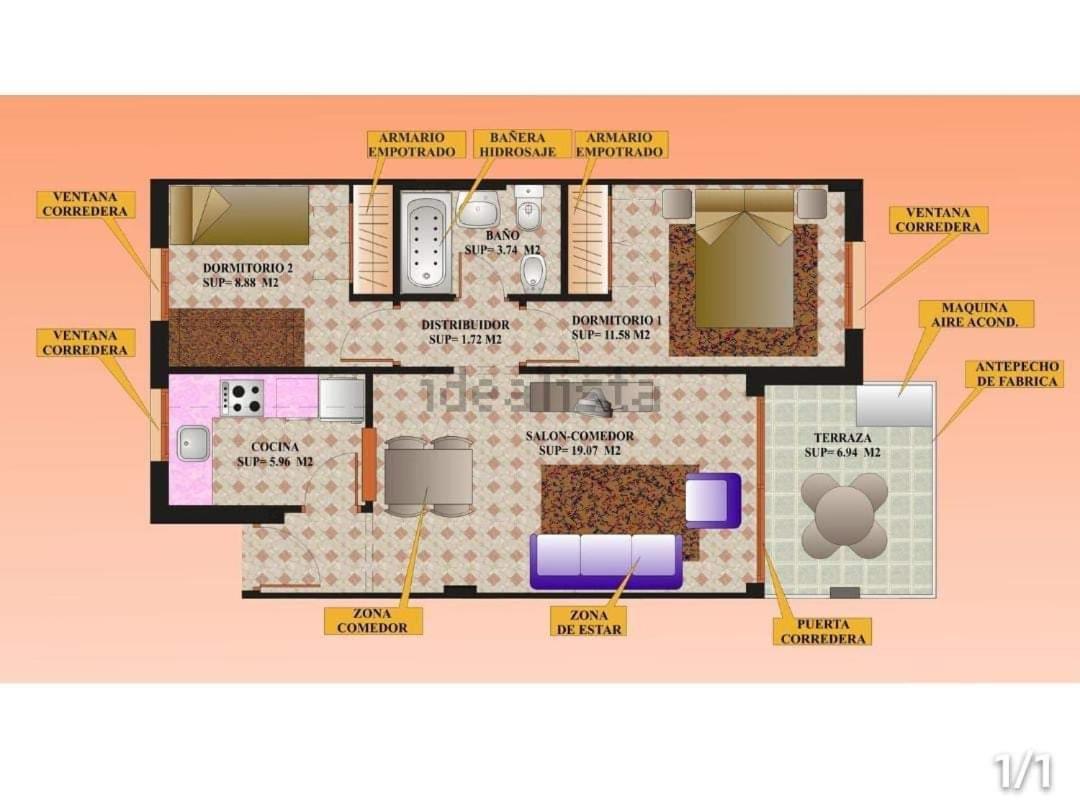 Apartamento Magic World Nueva Marina D'Or 2 Dormitorios Edificio Torremar Оропеса-дель-Мар Экстерьер фото